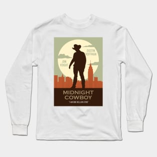 Midnight Cowboy - Alternative Movie Poster Long Sleeve T-Shirt